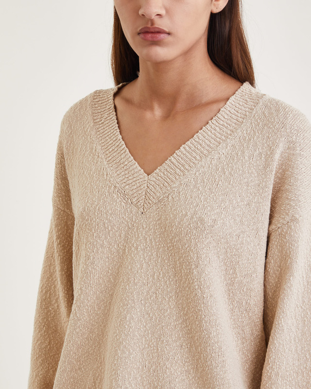 ONE and OTHER Sweater Abby Camel XS