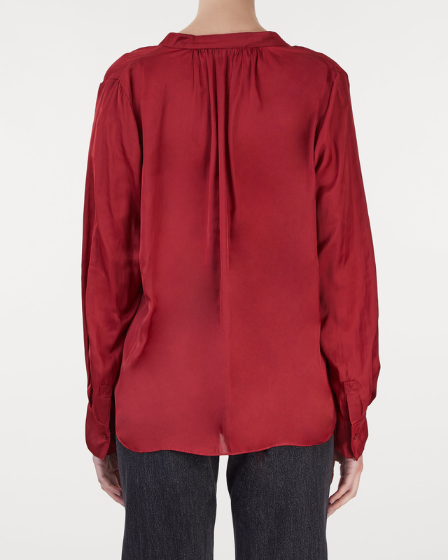 Zadig & Voltaire Blouse Tink Satin Red S
