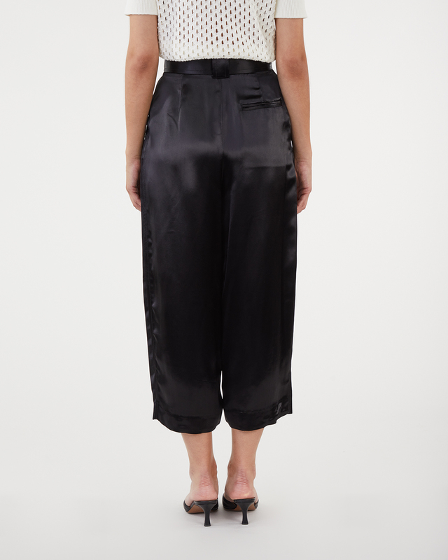 KHAITE Trousers Tino Black US 4 ( EUR 36)