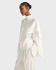 RÓHE Topp Silk Foulard Cream 36