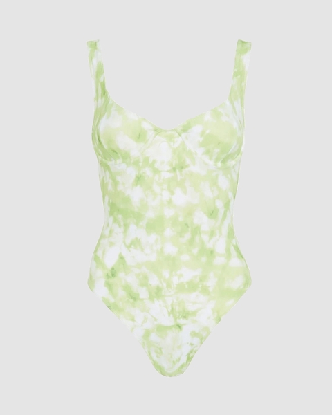 Swimsuit Mona One Piece Lime 1