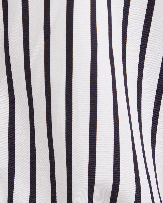 Wakakuu Icons Skjorta Jada Stripe Vit/svart XS