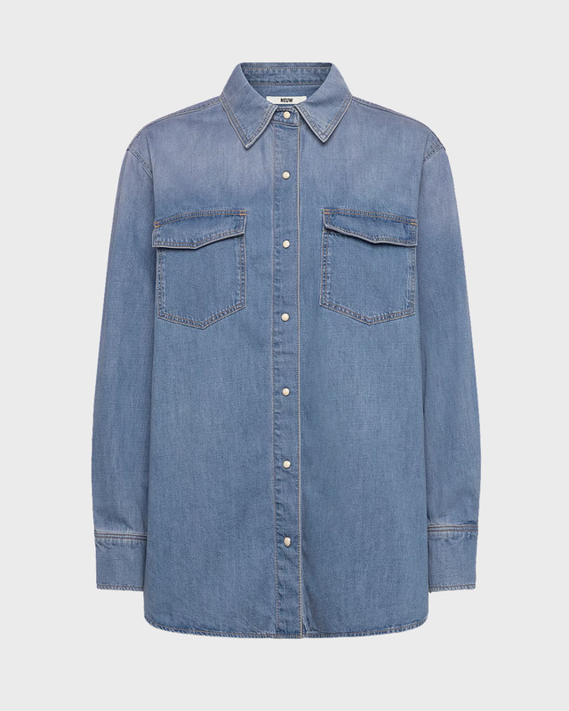 NEUW Shirt Bowery Denim Vision Vintage Blue M