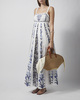 FARM Rio Klänning Flowers Arch Maxi Offwhite S