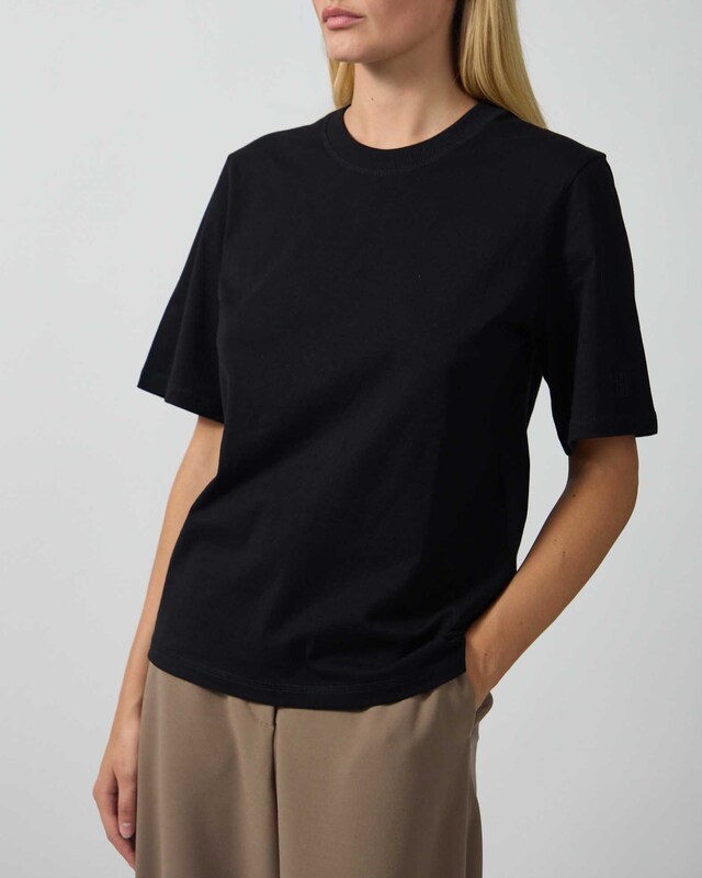 By Malene Birger T-Shirt Hedil Black L