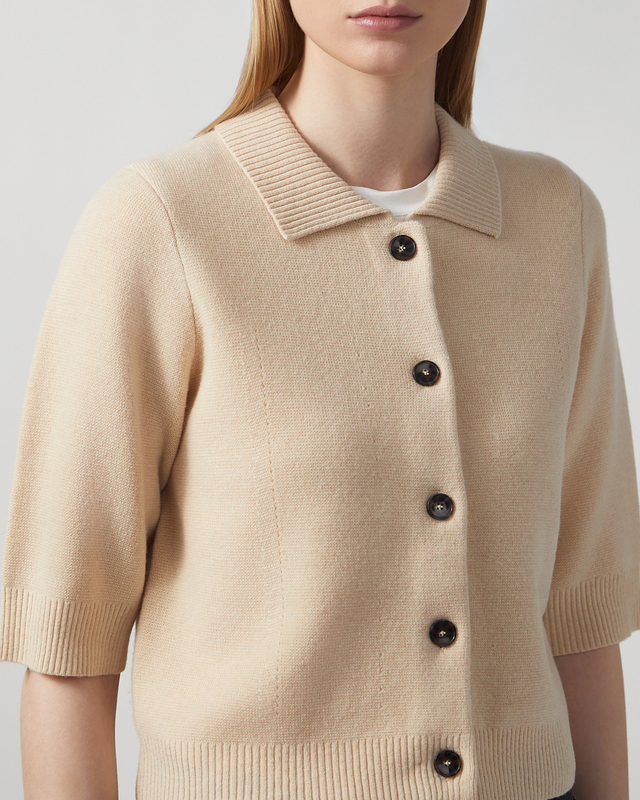 The Garment Cardigan Como Cropped Beige UK 8 (EUR 36)