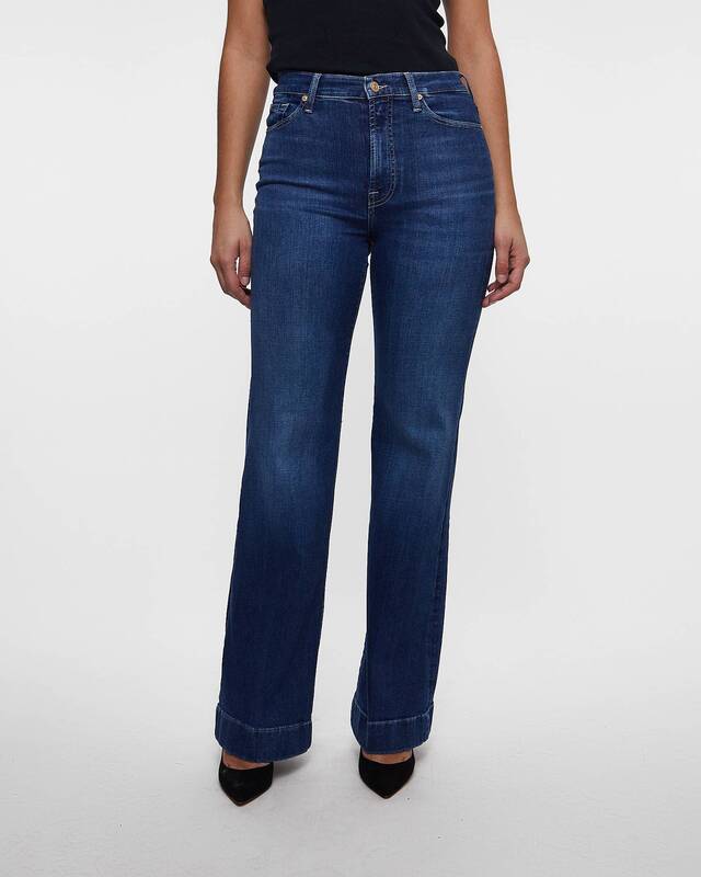 7 For All Mankind Jeans Modern Dojo Legacy Dark Blue Denim 29