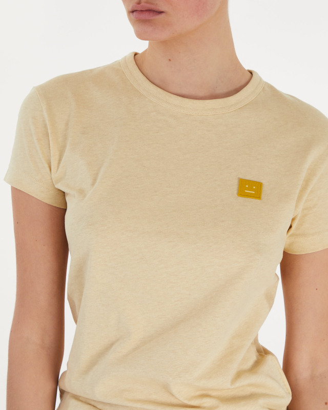 Acne Studios Top FA-UX-TSHI000245 Light yellow XL