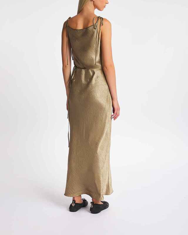 Acne Studios Satin dress Green 40