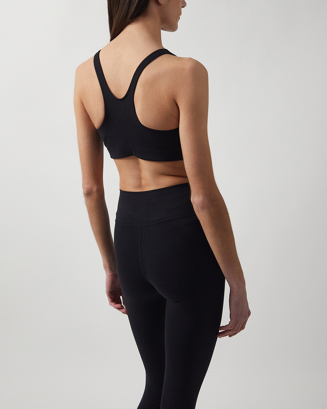 Sporty & Rich Sports Bra SRHWC  Black L