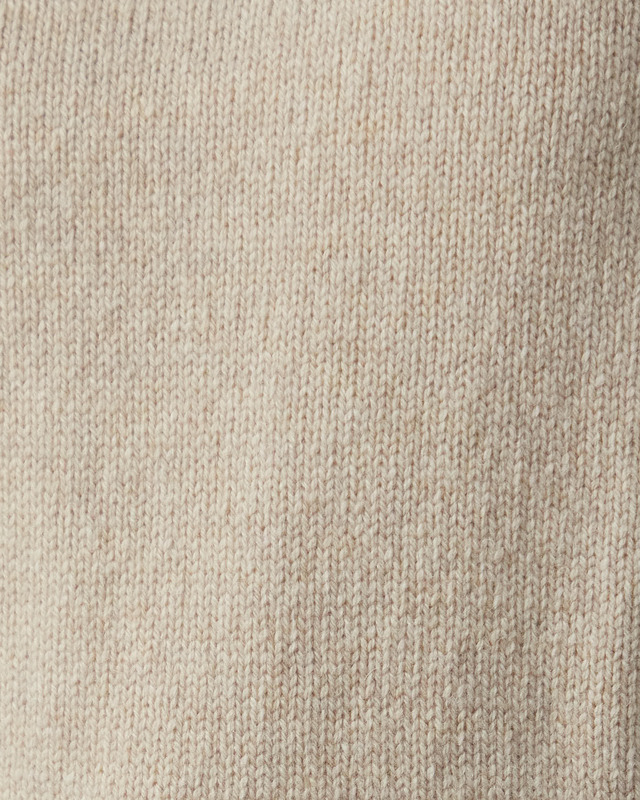 Wakakuu Icons Top Apex Wool Cashmere Oyster XS