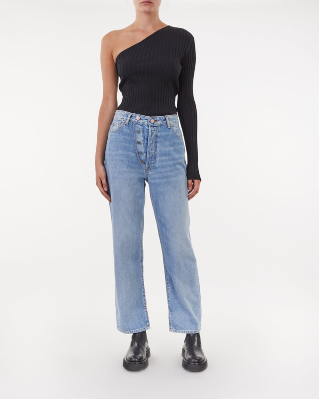 Ganni Jeans Figni Rigid Denim Light blue W28/L32