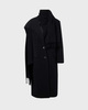 The Attico Kåpe Long Black IT 44 (EUR 40)