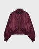 Anine Bing Bomber Leon Burgundy S
