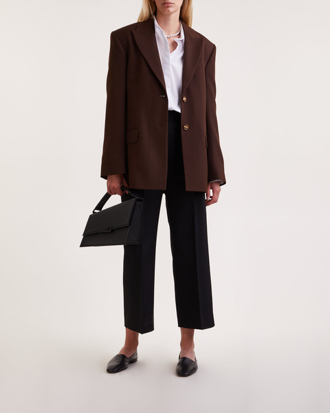 Trousers Suit Tailored Relaxed  Svart 2