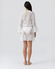 Melissa Odabash Kaftan Naia White XS