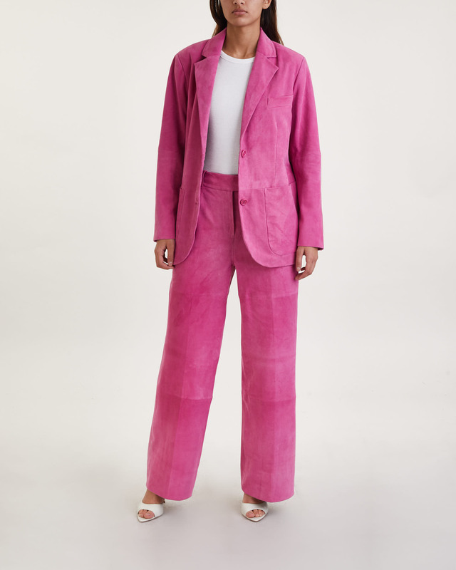 STAND STUDIO Trousers Resort Suit Rosa 34