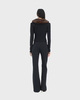 ROTATE  FAUX FUR COLLAR CARDIGAN 40