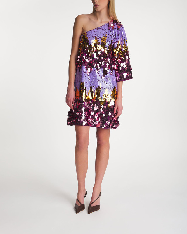 DANTE6 Dress  Dynamique Sequins Multicolor 1 (XS)