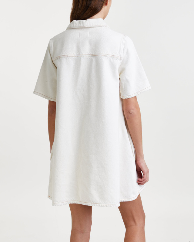 Ganni Dress Heavy Denim Mini | WAKAKUU