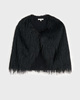 By Malene Birger Pinla Fringes cape Black ONESIZE