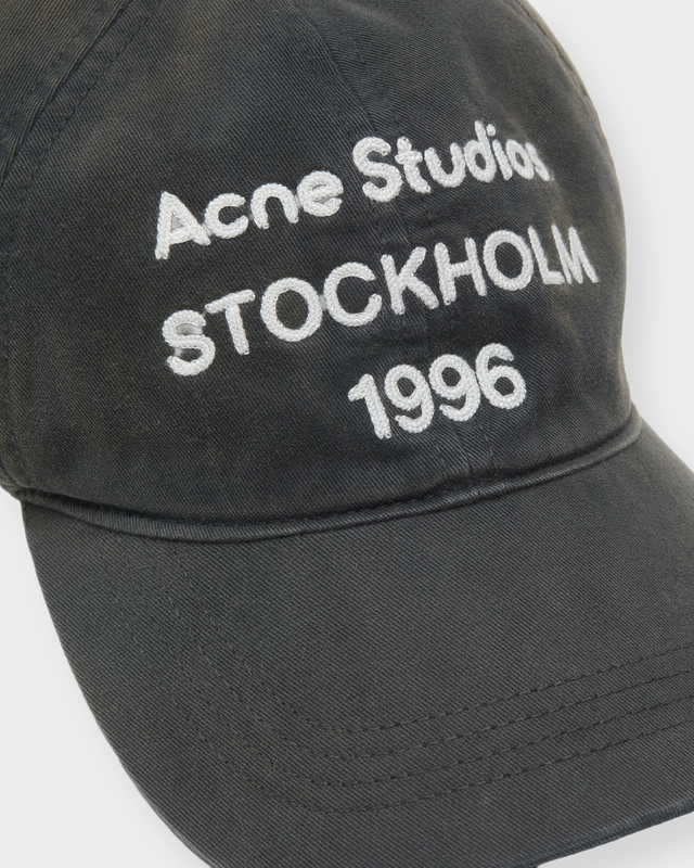 Acne Studios Cap Logo Faded black ONESIZE