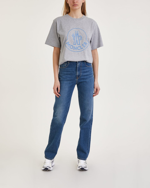 T-Shirt Maglia Maniche Corte Grå 2