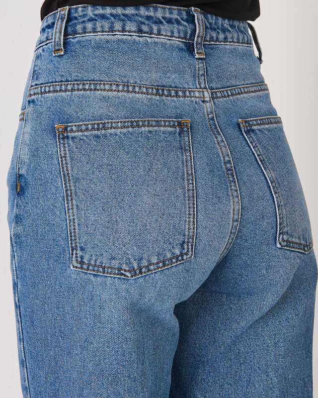 Dagmar Jeans Alba Ljusblå W27/L32