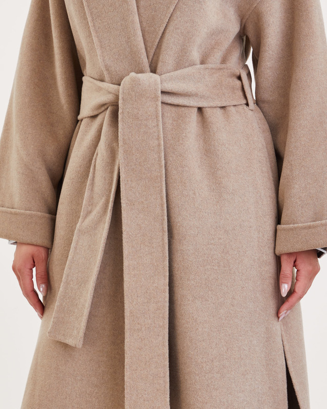 By Malene Birger Coat Trullem Grå/brun 34