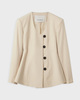 Dagmar Kavaj Collarless Sand 36