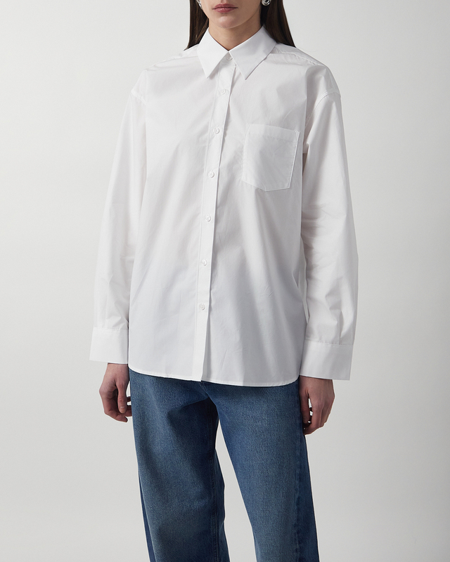 Filippa K Shirt Sammy Vit 36