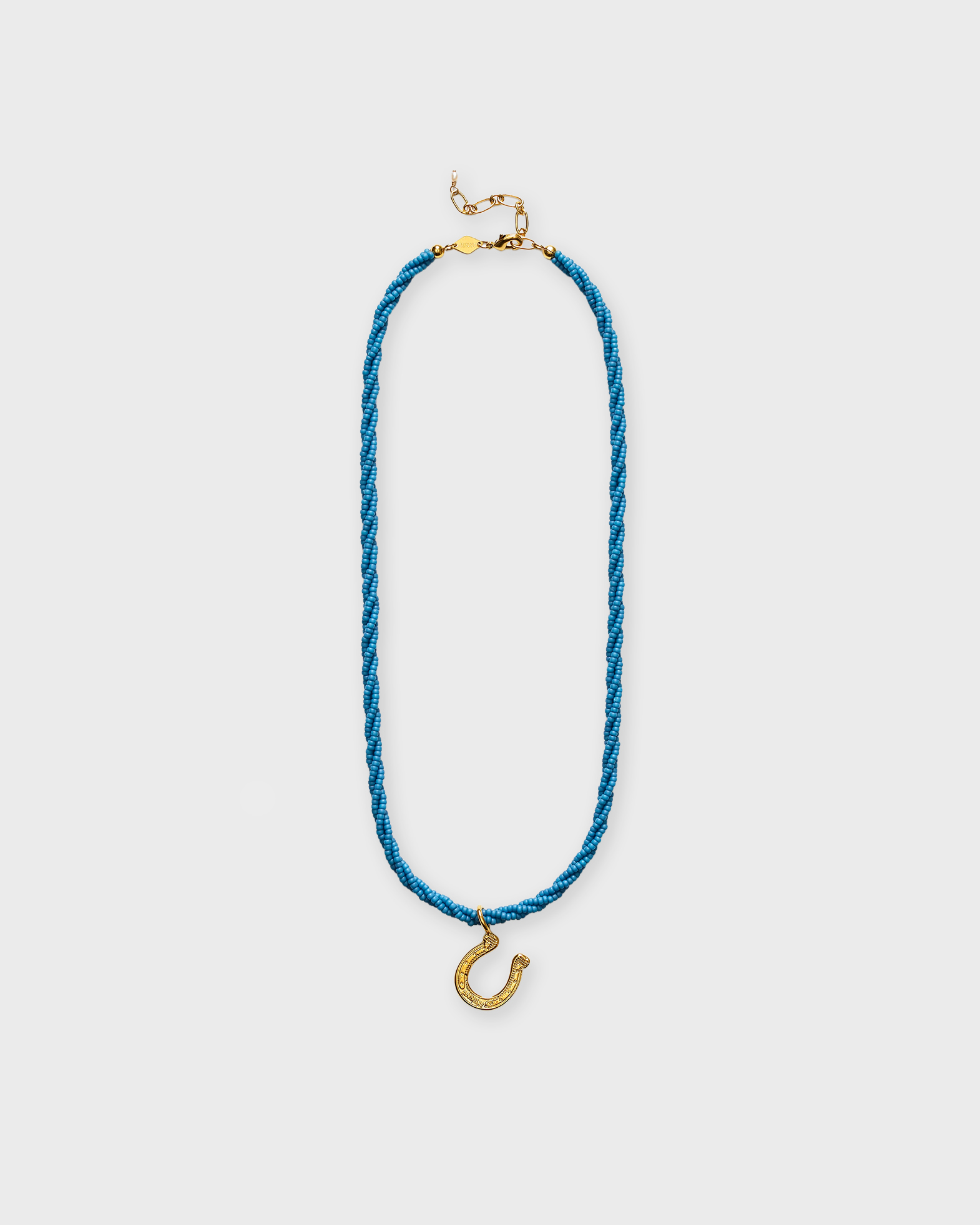 Anni Lu Halsband Lady Luck Denim In Blue
