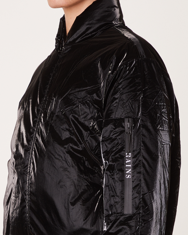 Rains Jacket Avalanche Bomber Black M-L