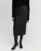 Almada Nederdel Birdy Leather Black M