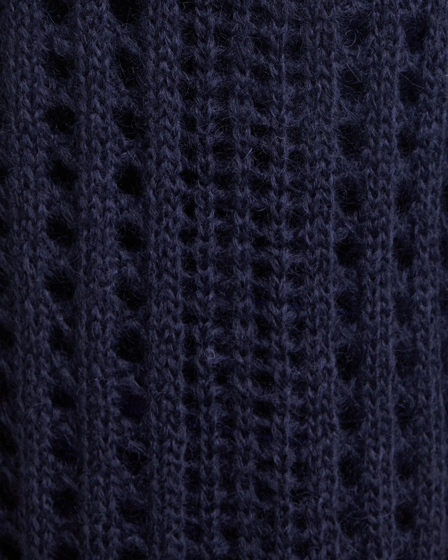 GANNI Klänning Mohair Lace Sky captain M