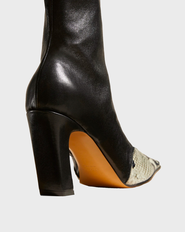 KHAITE Boots Nevada Stretch High Black EUR 38