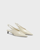 Jil Sander Klackskor Slingback  Chalk EUR 39