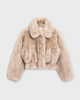STAND STUDIO Jacka Lena Faux Fur Natural 34