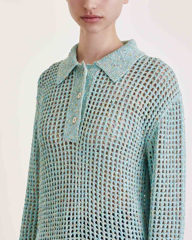 Acne Studios Sweater FN-WN-KNIT000547 Aqua S