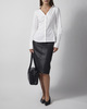 Wakakuu Icons Skjorte Pheobe Cotton Stretch White XL