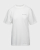 ANINE BING T-shirt Walker Tee Lyrics Ivory S