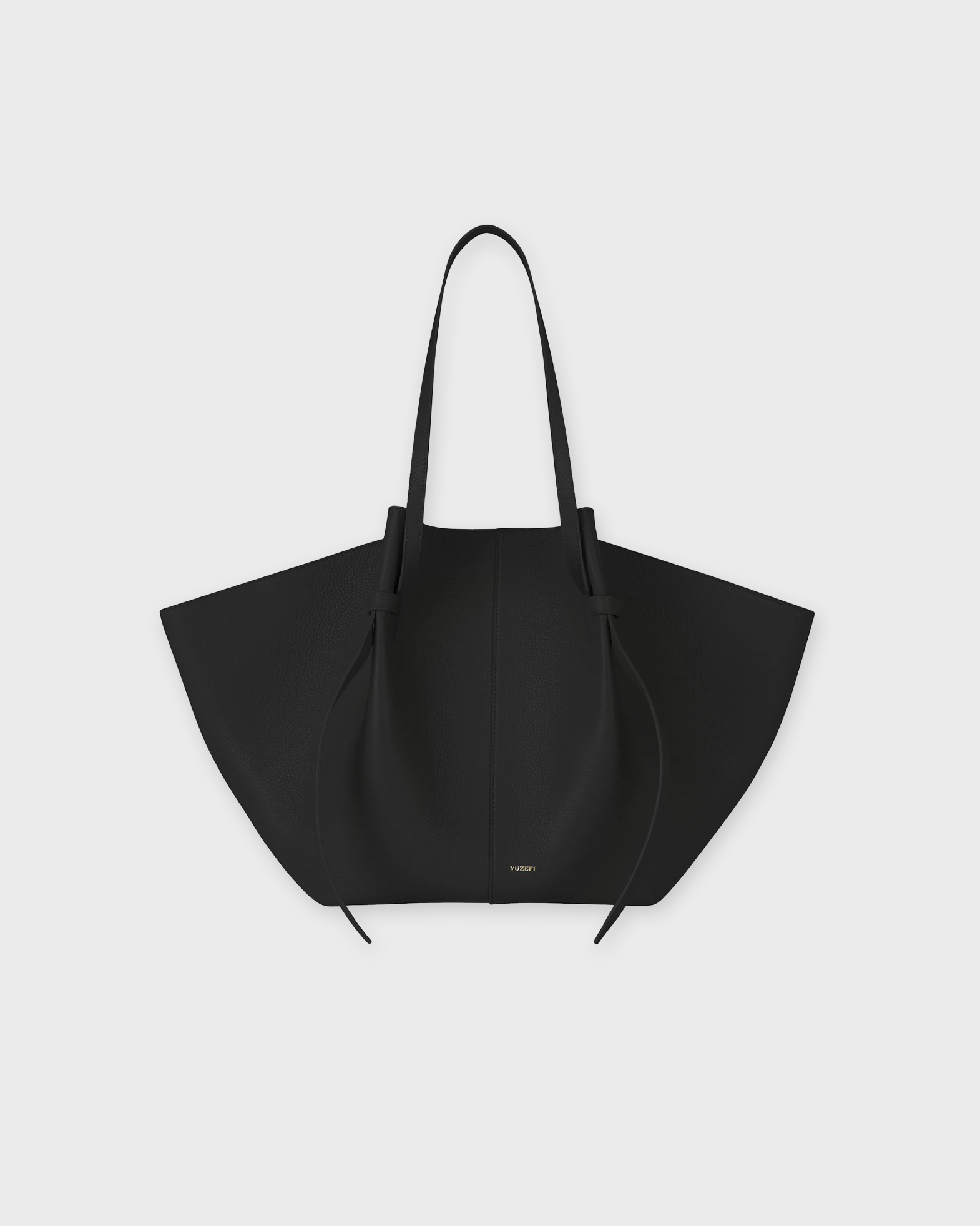 Yuzefi Väska Xl Mochi Pebble Grain Leather In Black