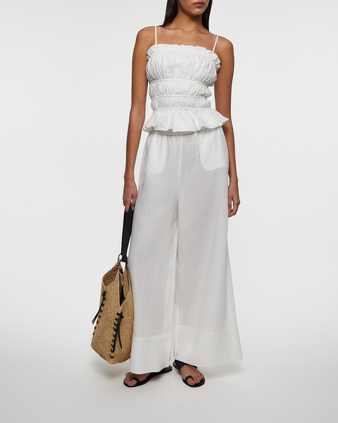 Top Valencia Linen White 2