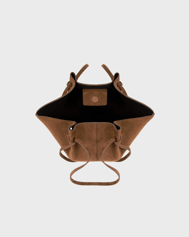 YUZEFI Mochi Suede Bag  Cognac ONESIZE