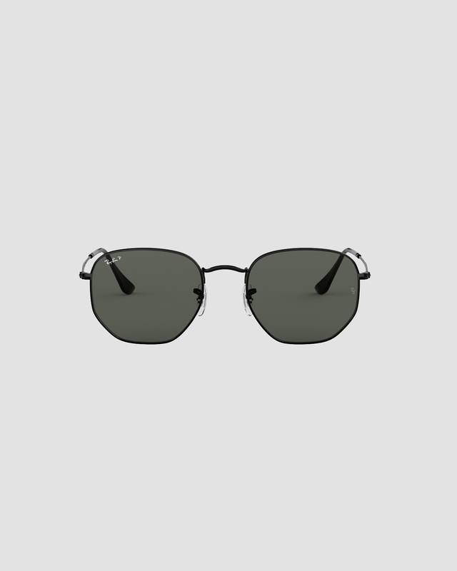 Ray-Ban Sunglasses Hexagonal 51 Black ONESIZE