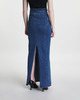 ROTATE Birger Christensen Skirt Stretchy Maxi Denim Blå 34