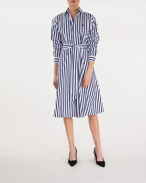 Klänning Long Sleeved Day Vit/navy 1