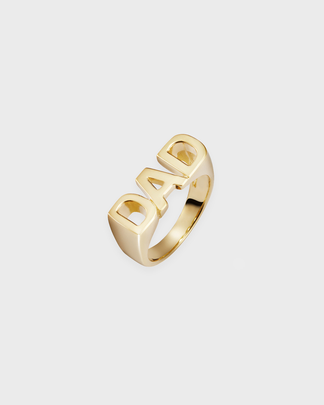 MARIA BLACK Dad Ring Guld 56