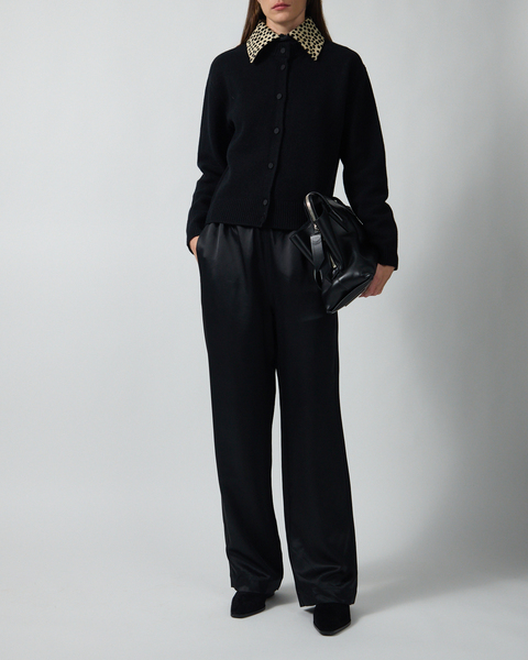 Bukser Relaxed Fit Satin Black 2