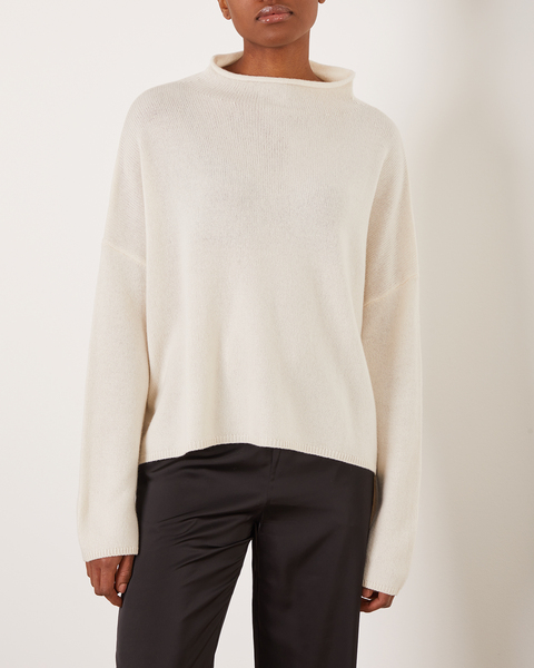 Cashmere Sweater Sandy Offwhite 1